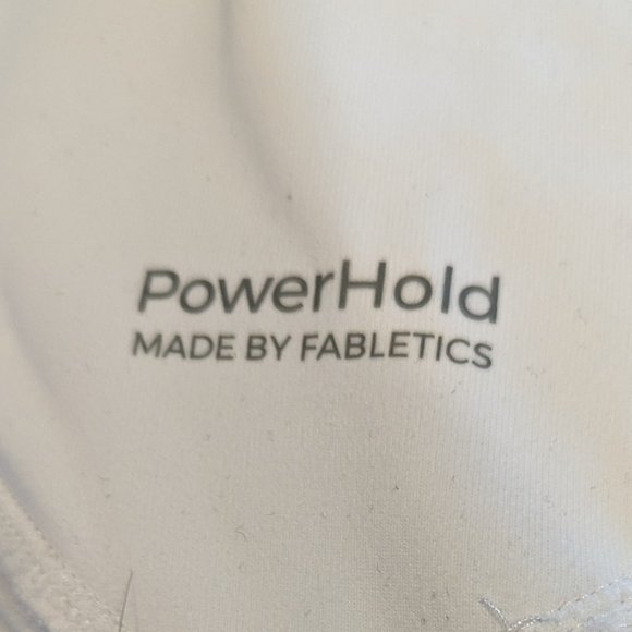 NWT White Plus Size Leggings by Fabletics - Picture 6 of 7